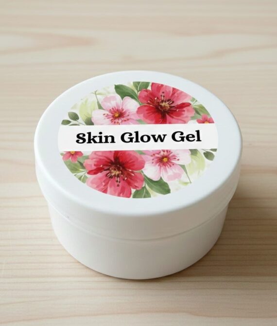 Skin glow gel